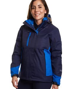 Parka 3 en 1 George Azul Mujer