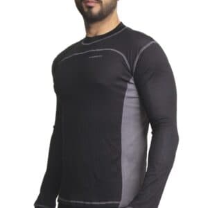 Primera Capa Polcool Unisex Negro hombre