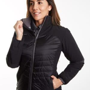 Parka Acolchada Isabel Mujer Negra