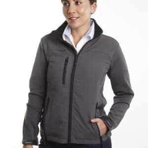 Chaqueta Softshell Híbrida Gris