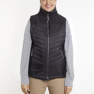 Parka sin Mangas Isa Negro Mujer