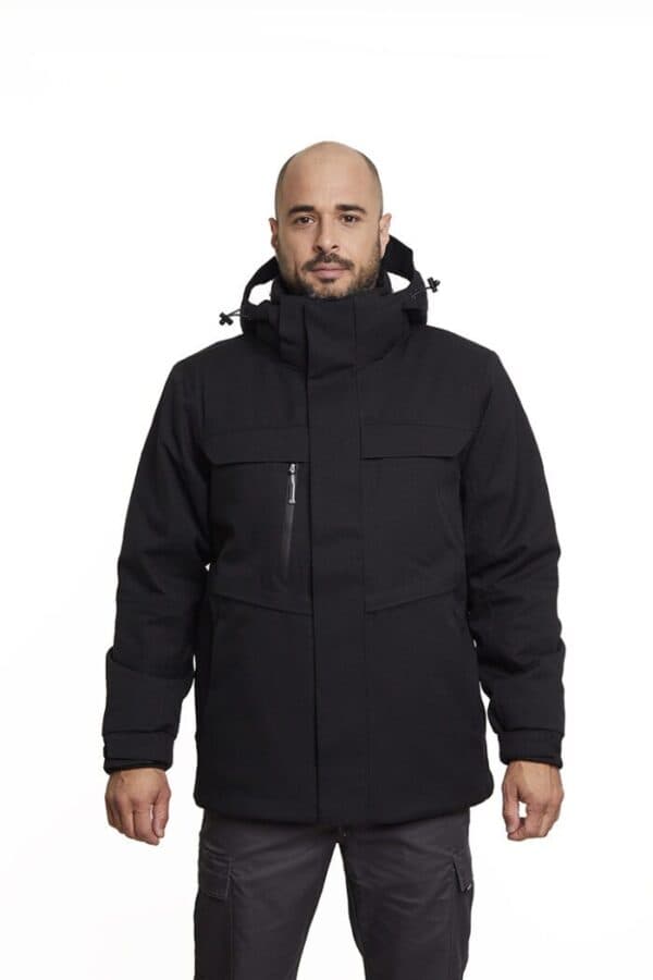 Parka con Chiporro Wilder Negro