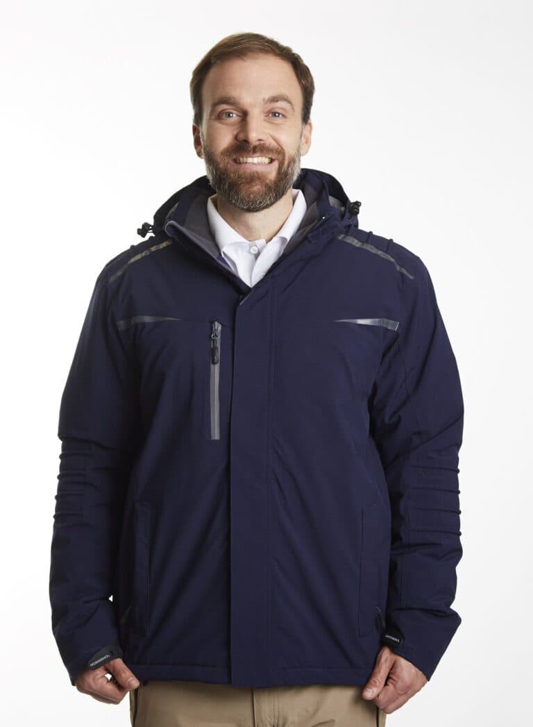 Parka Spandex Moto Azul