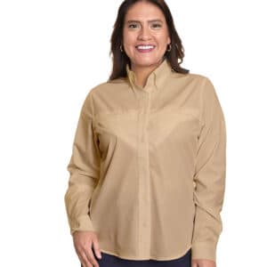Camisa Krista Beige Mujer