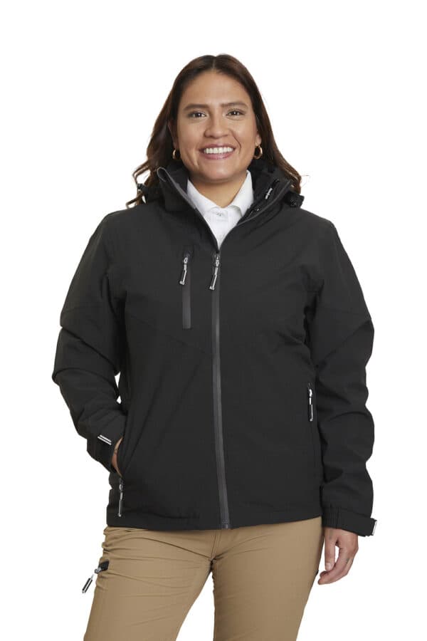 parka darwin negra mujer