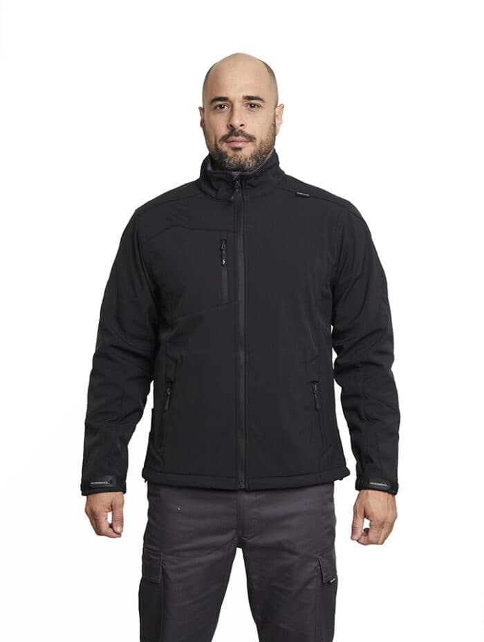 Chaqueta Softshell Pascal Negro