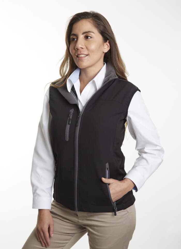Chaqueta Softshell Vest Negro