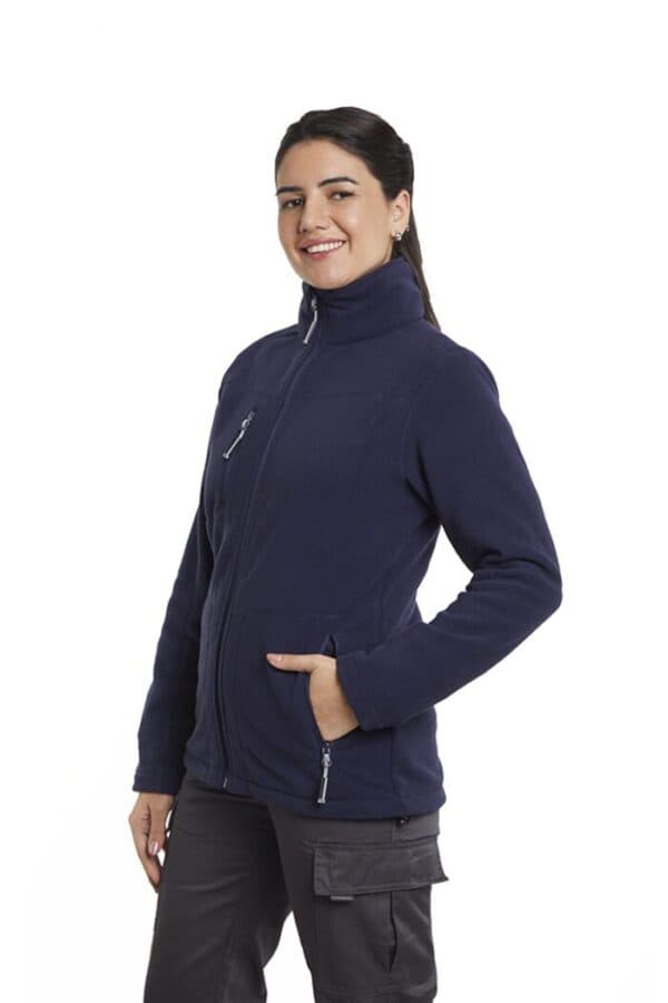 Polar Básico Enzo Azul Mujer