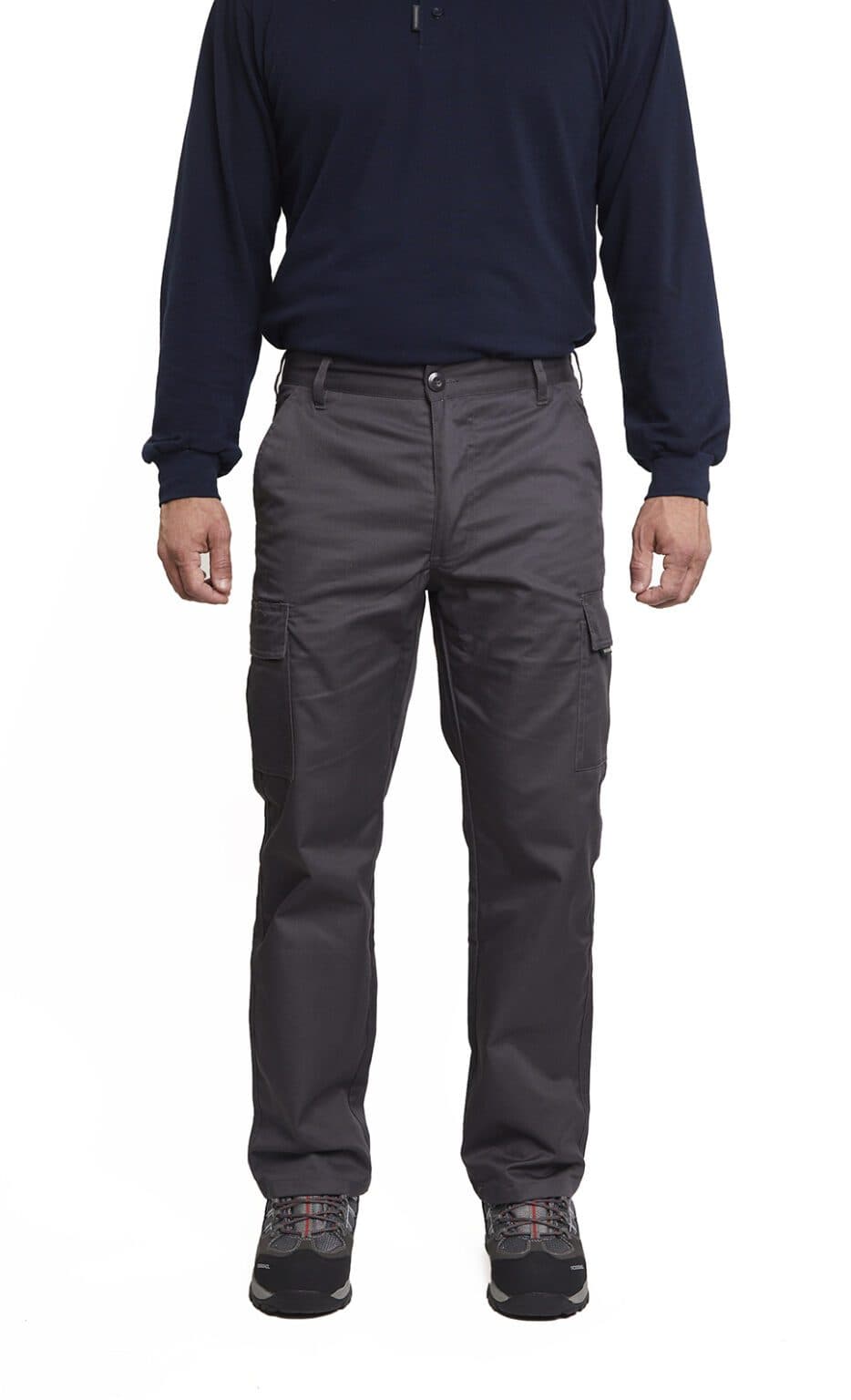 Pantalón Unisex Cargo Gris
