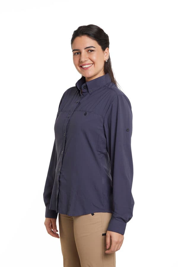 Camisa Uv Aurora Azul