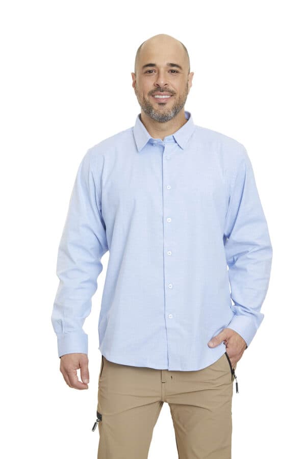camisa dorian oxford spandex